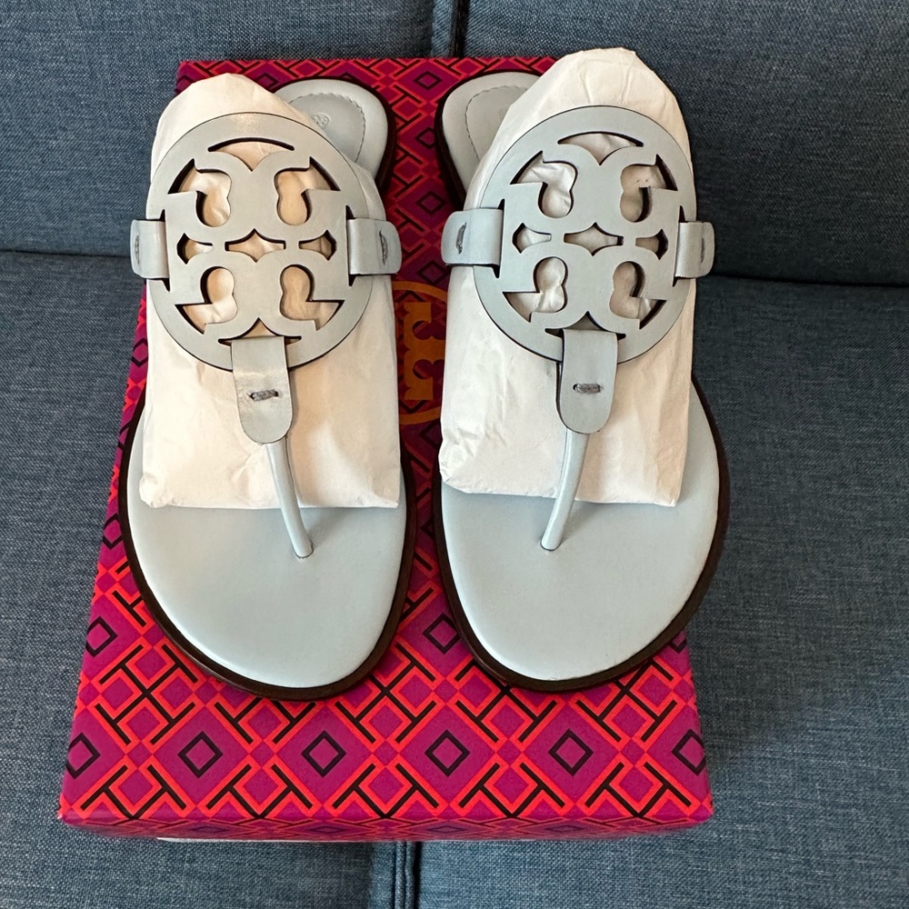 Tory Burch Miller sandals new in box